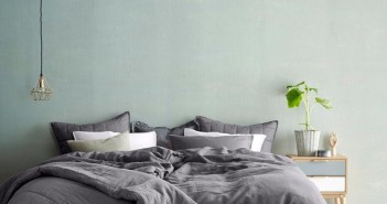 Soverom med grønn vegg 2015