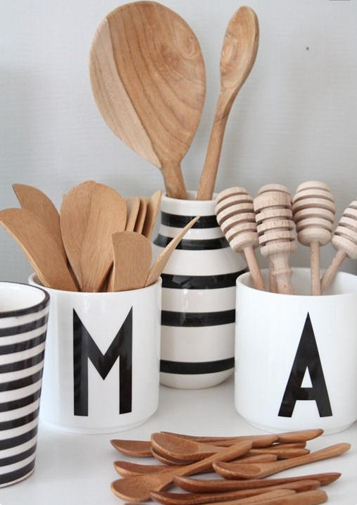 Design Letters kopp på kjøkken
